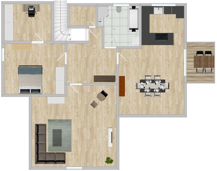 Platz zum Entfalten: 3-Zimmer-Wohnung in Sinzing